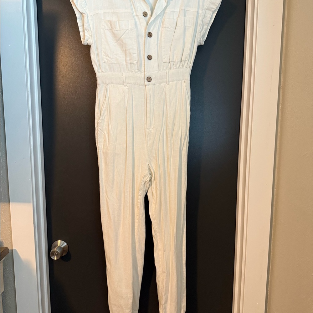 Petal & Pup Cream Jumpsuit